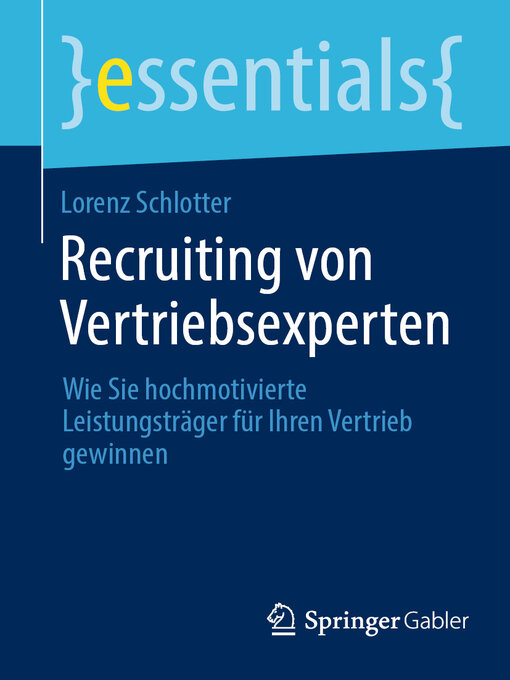 Title details for Recruiting von Vertriebsexperten by Lorenz Schlotter - Available